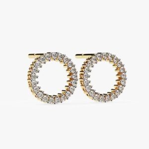 Yellow Diamond Earrings for Women