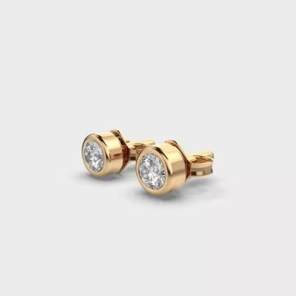 Indian Exporter Diamond Waterfall Earrings in Rose Gold for weddings gala events and upscale Available at Export price