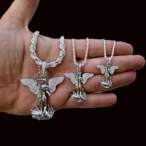 Moissanite Diamond Hip Hop Pendant