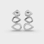 Best Quality Small Diamond Stud Earrings in 14K/18K Rose Gold Delicate Gift for Birthday Graduation or Everyday Sparkle