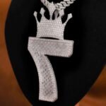 Gold Plated Iced out Pendant with Moissanite Diamond Hip-Hop Style Necklace for Men Fashionable Gift for Him