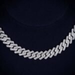 Lab Grown Diamond 14K Custom Gold Cuban Link Chain Luxury Cut Fine Chains Necklaces for Men Trendy Rhodium Plated Hip Hop Gift