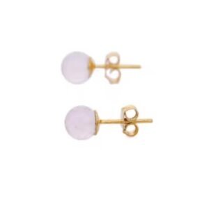 14K Solid Yellow Gold Studs Wedding Gift