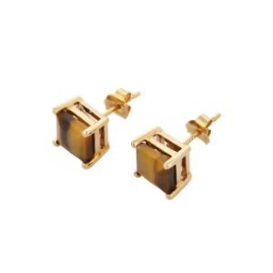 14K Solid Yellow Gold Earrings
