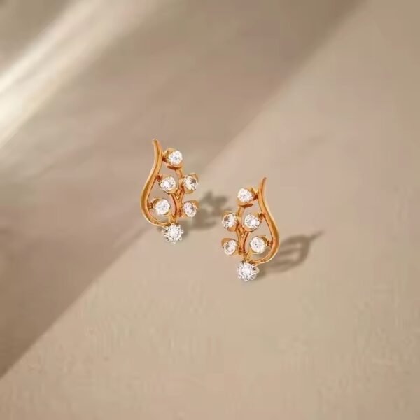 Trusted Supplier's Stylish Stud Earrings for Women and Kids Low Price with Small MOQ Durable with Pearl Diamond Zircon Stone