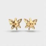 Gyrating Flies Diamond Studs lab grown diamond flies shape earrings for girls