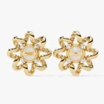IGI CERTIFIED Solid Gold Diamond Stud Wedding Engagement Gift 18KT White Gold 0.80 ct Lab Grown Diamond Earring for Women