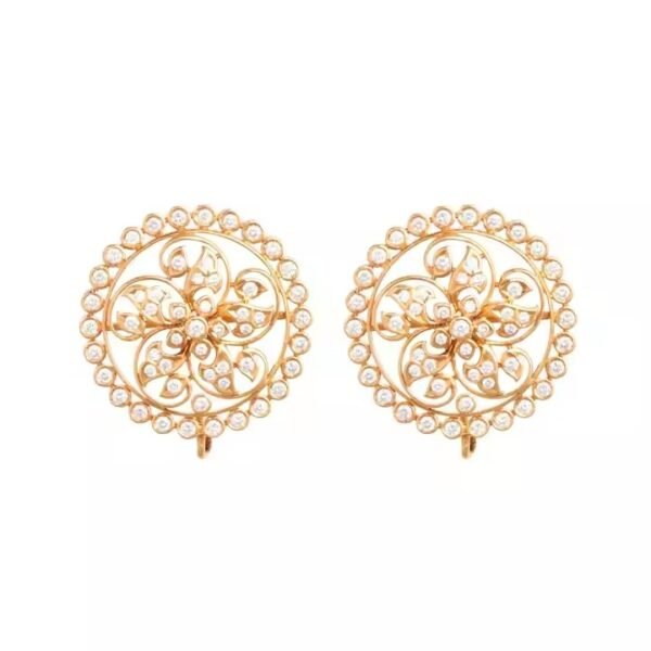 Elegant and Luxurious 18Kt Precious Shine Diamond Stud Earrings Luxury Jewelry for women