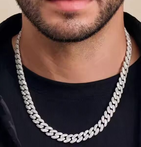 Hip Hop Diamond Cuban Chain