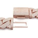 Luxury Hip Hop VVS Moissanite Men Chain 925 Sterling Silver Iced Out Baguette Diamond Cuban Chain for Men